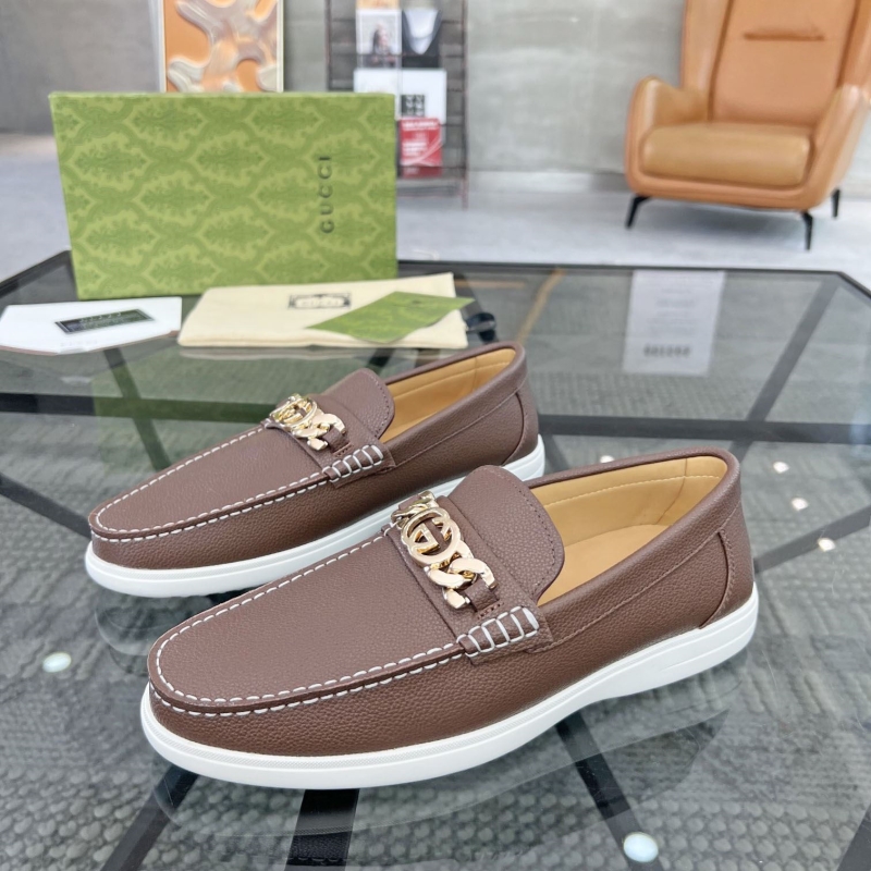 G*u*i leather shoes